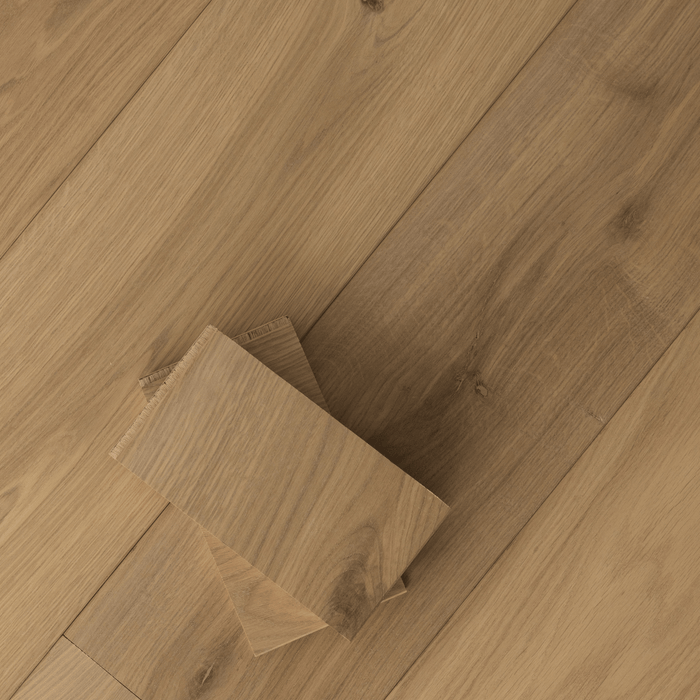 Cream Oak - Engineered Herringbone Hardwood