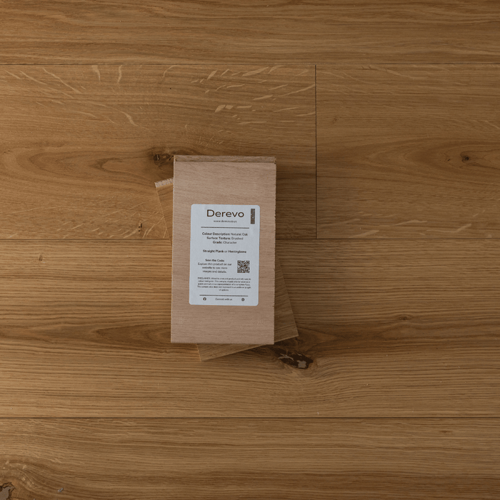 Natural Oak - Engineered Straight Plank Hardwood