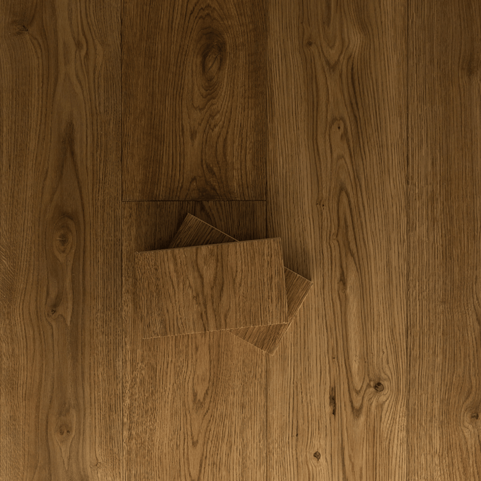 Smoked Oak - Engineered Straight Plank Hardwood